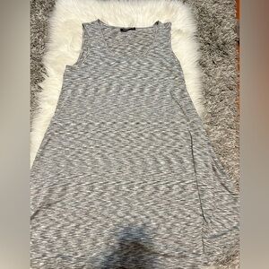 Gray Sleeveless Dress